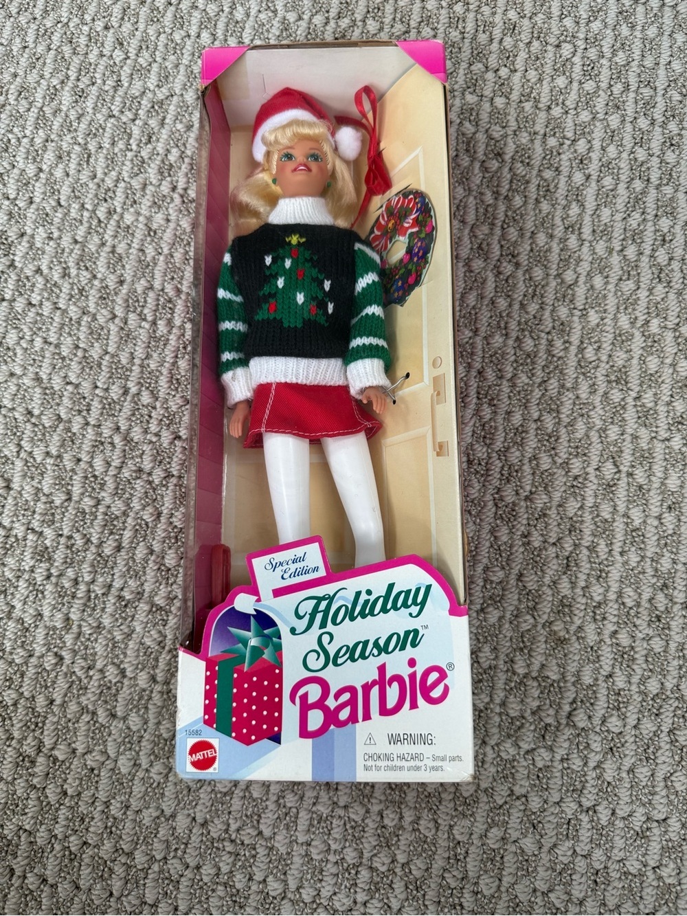 NWT Vintage Barbie | Holiday Season Barbie 1996 in Box